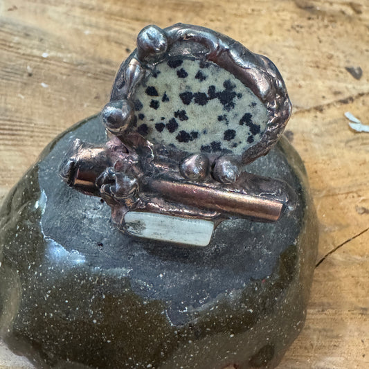 Spotted Memory Ring