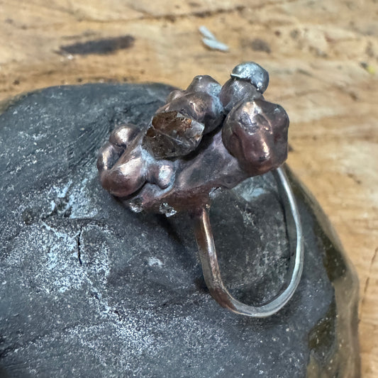 Molten Heart Ring