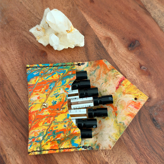 Multicolor Perfume Pouch for samples