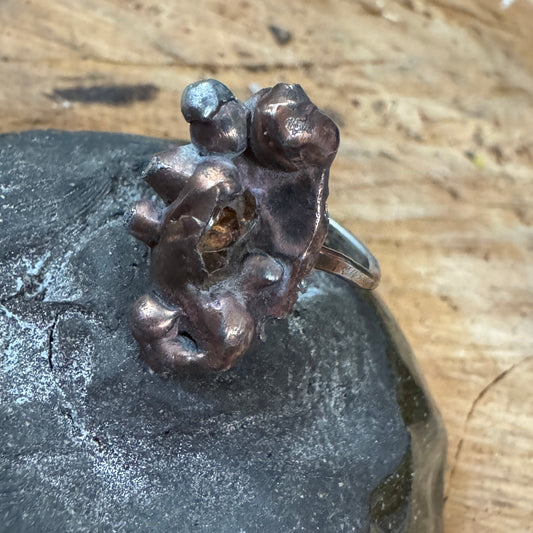 Molten Heart Ring