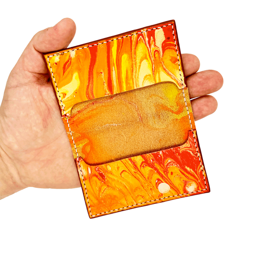 Flame Bifold Card Wallet